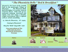 Tablet Screenshot of phoeniciabelle.com